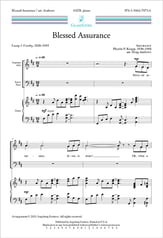 Blessed Assurance SATB choral sheet music cover